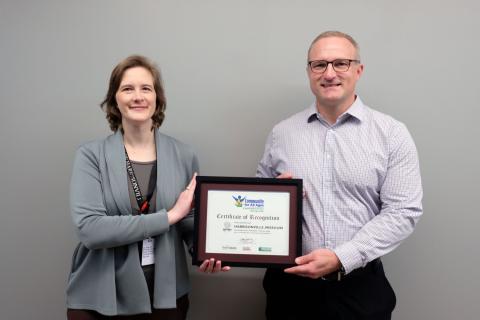 Harrisonville staff receive Communities for All Ages award