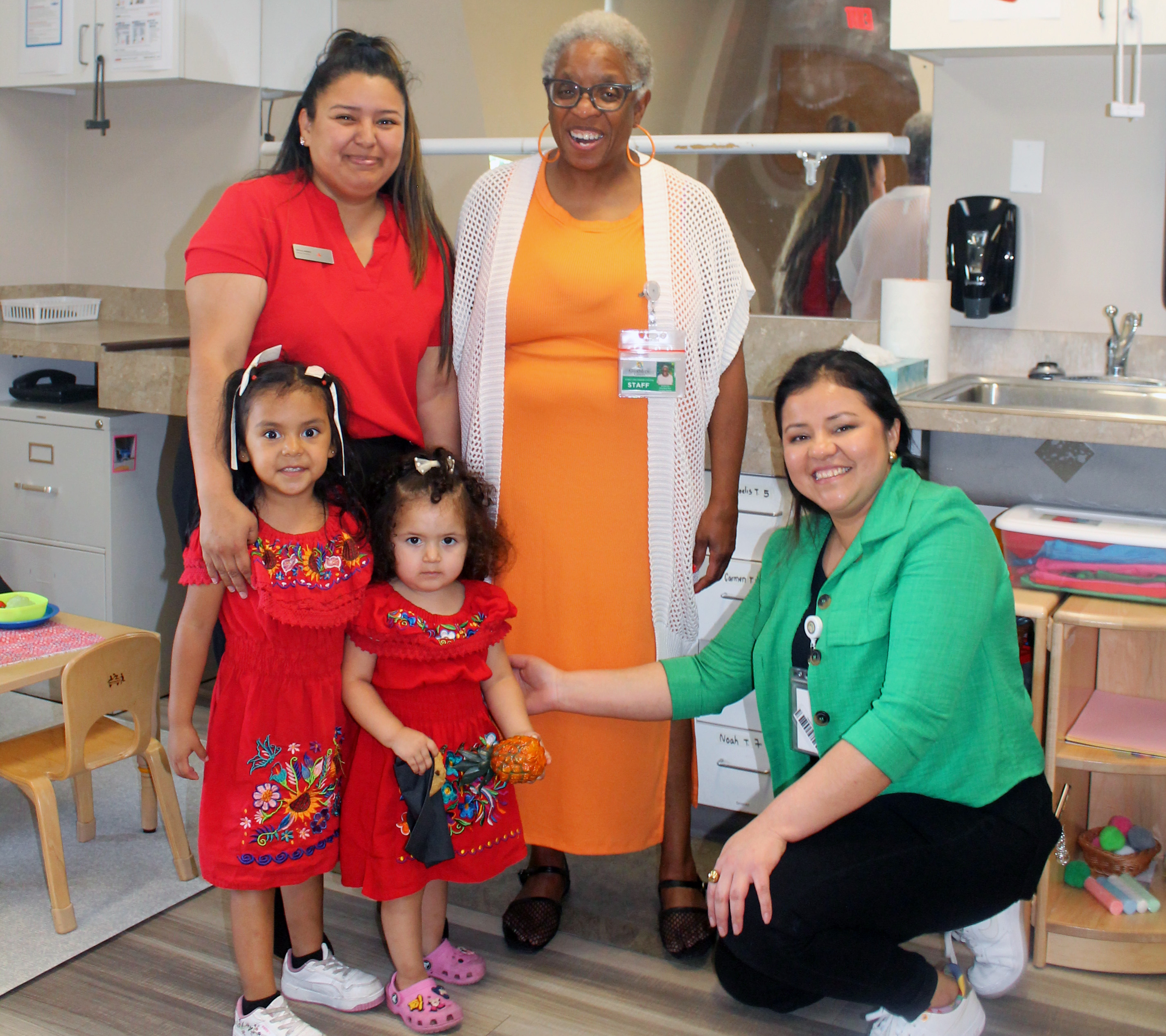 Guadalupe Centers and Thomas Roque MARC Head Start staff met with new students and their parents at an Open House