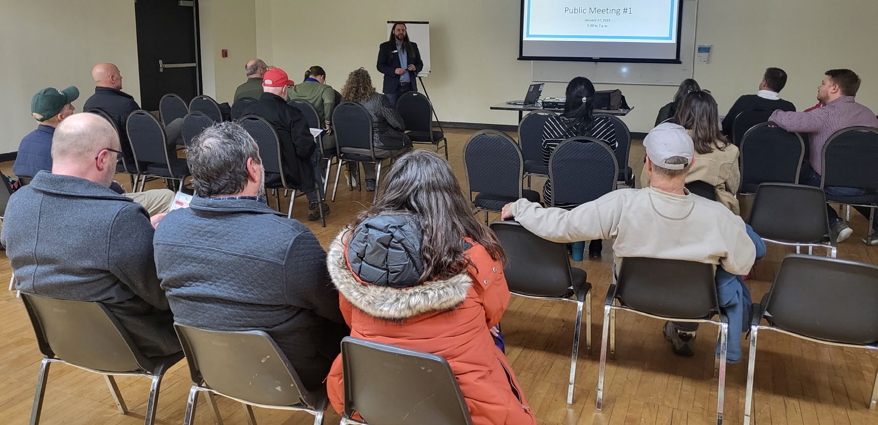 Missouri River North Trail public meeting audience