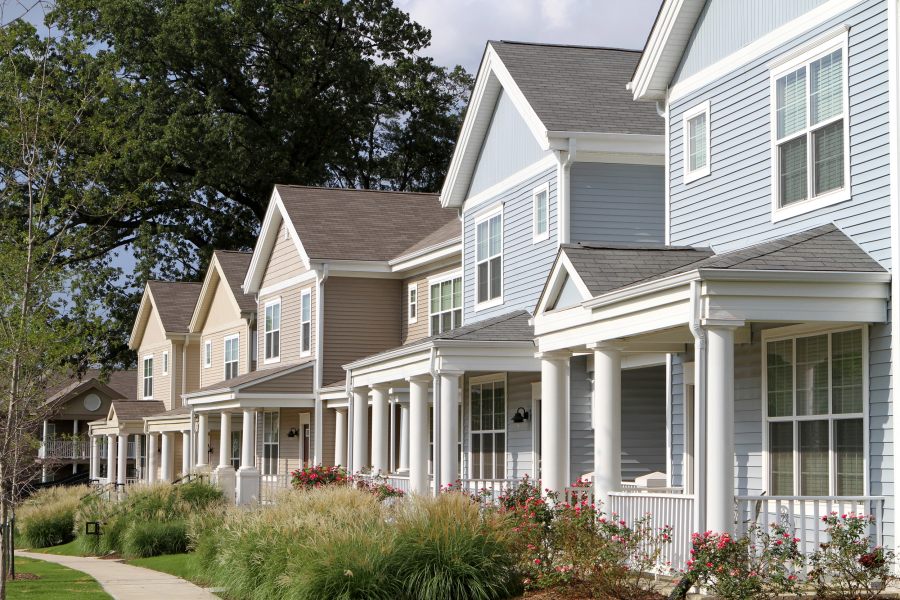 row-of-single-family-homes